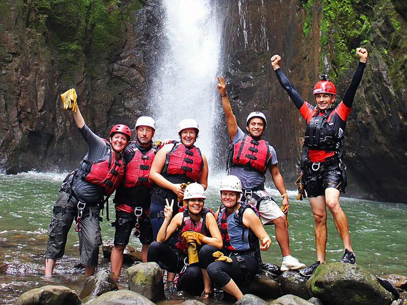 Canyoning Costa Rica Waterfall Jumping