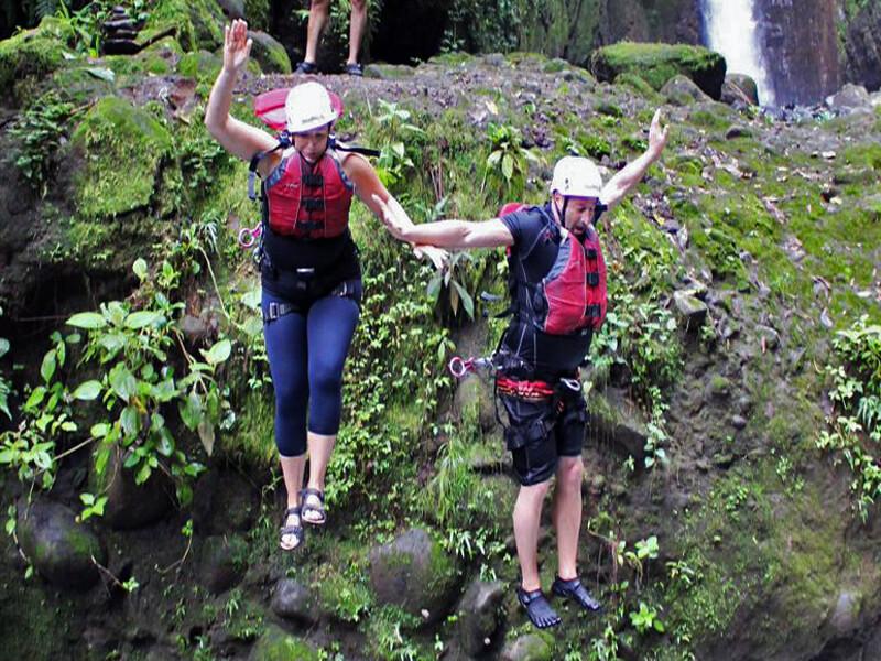Canyoning Costa Rica Waterfall Jumping