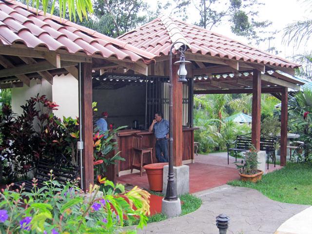 Cocktails at the Hot Springs on Nature Tours Costa Rica 