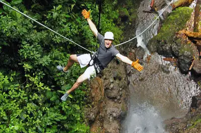 Canyoning in the Lost Canyon Arenal Costa Rica
