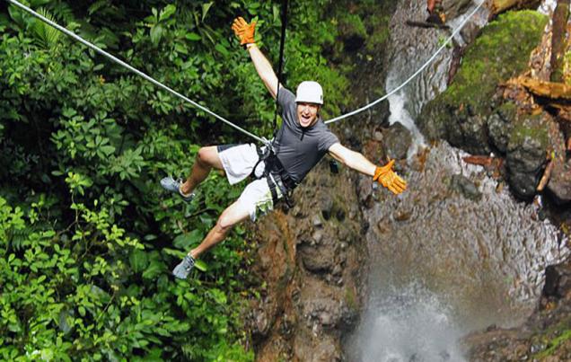 Canyoning in the Lost Canyon Arenal Costa Rica