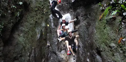 Getting Wet Canyoneering Arenal Costa Rica