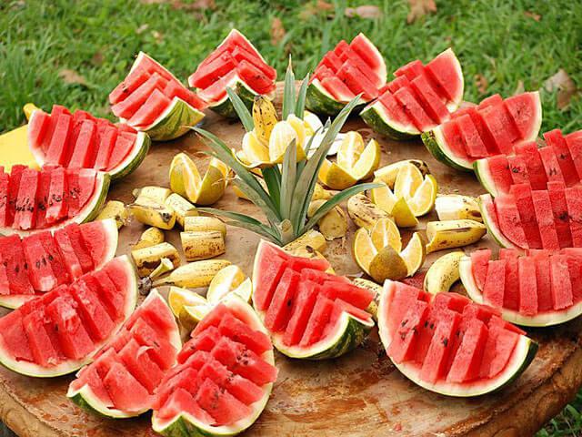 Fruit Break White Water Rafting with Desafio