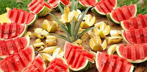 Fruit Break White Water Rafting with Desafio