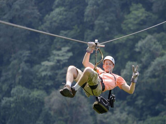 Zip Line Canopy Tours with Arenal Skytrek