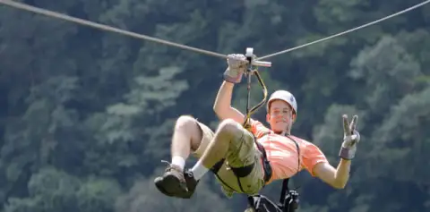 Zip Line Canopy Tours with Arenal Skytrek