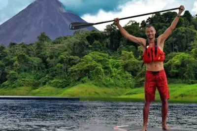 Stand Up Paddle Arenal Lake Costa Rica