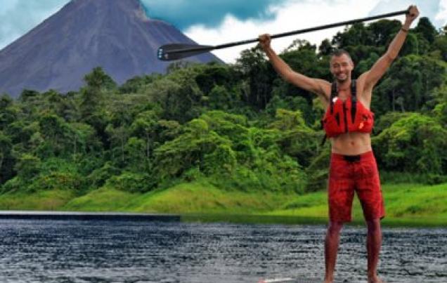 Stand Up Paddle Arenal Lake Costa Rica