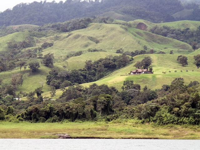 Beautiful Scenery on Taxi-Boat-Taxi Arenal to Monteverde