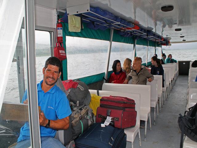 On the Taxi-Boat-Taxi to Arenal