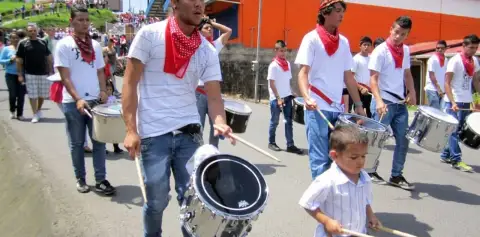 Drummers Santa Elena Parade