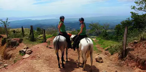 Mountain and Farm View Horseback Ride