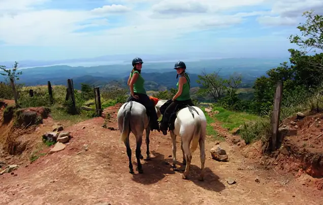 Mountain and Farm View Horseback Ride