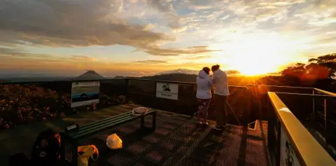 Santa Elena Cloud Forest Reserve Costa Rica Viewpoint