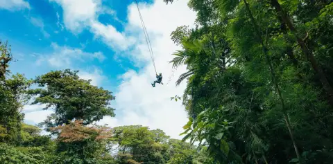Selvatura Park Monteverde Canopy Tour Tarzan Swing