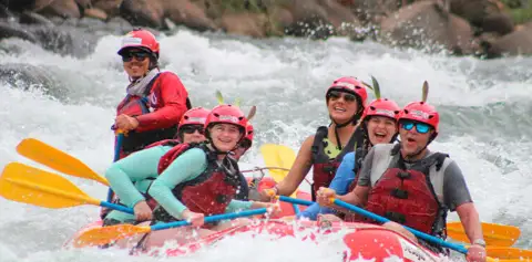 Whitewater Rafting Rapids Costa Rica