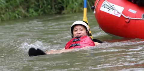 River Swim Break Rafting Costa Rica