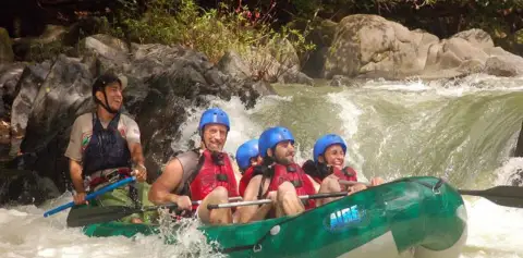 Whitewater rafting rio tenorio