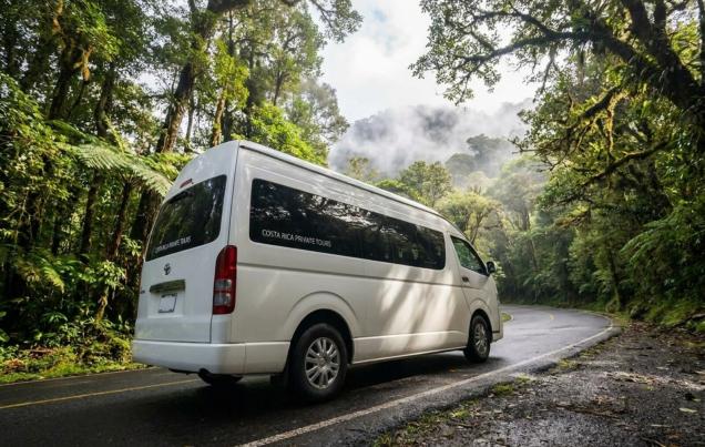 Shared Shuttle Transport Liberia to Monteverde