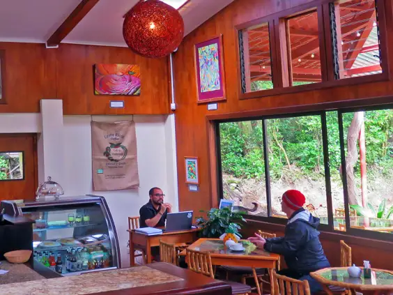 The Café de Monteverde . The Café de Monteverde