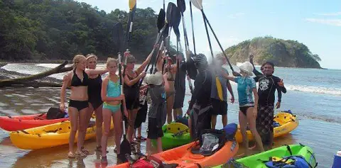 Kayaking Tour Samara Costa Rica