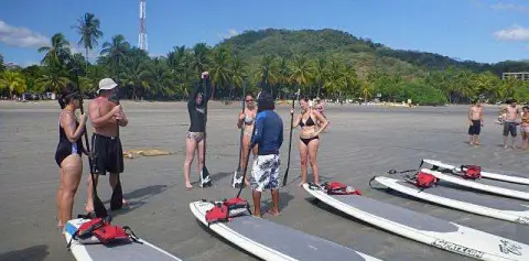 Stand Up Paddle Class Costa Rica