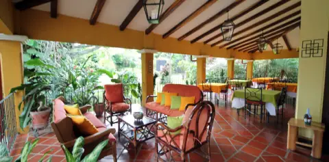Reception Trapp Family Country Inn San Jose Costa Rica