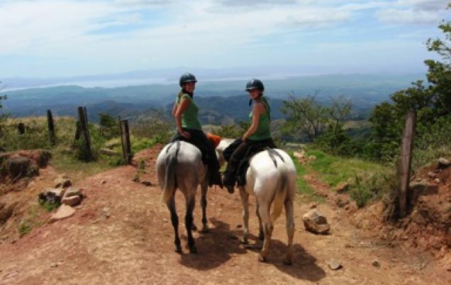 Mountain and Farm View Horseback Ride